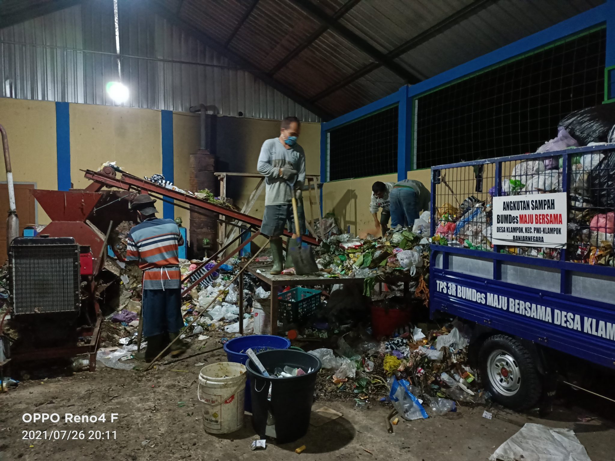 ALUR PENGOLAHAN SAMPAH DI TPS3R BUMDes MAJU BERSAMA DESA KLAMPOK – DESA ...